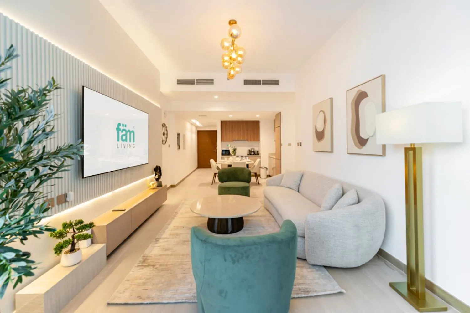 Fam Living - Urban Oasis 2Bedroom, Business Bay Dubai