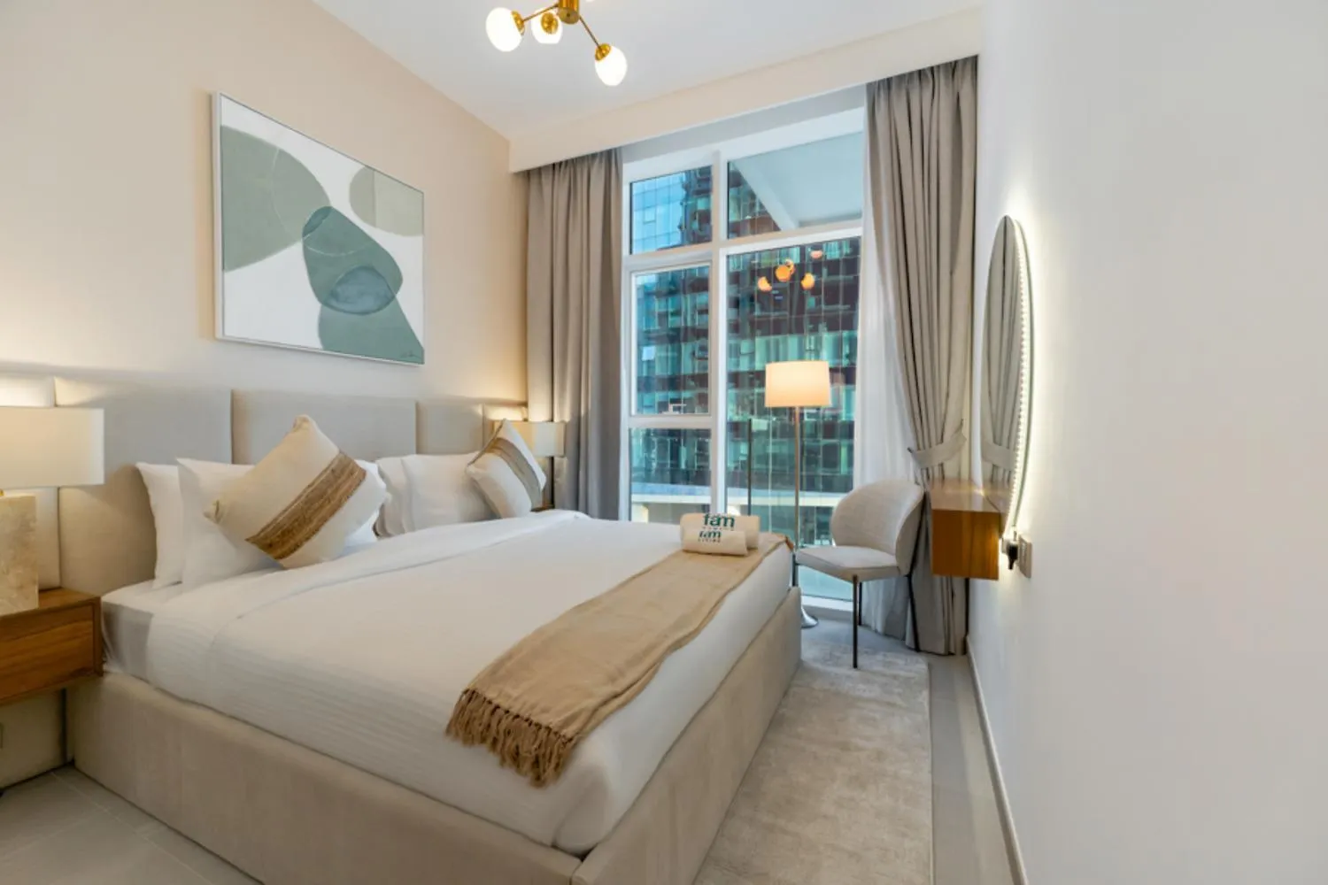 Apartment Fam Living - Urban Oasis 2Bedroom, Business Bay Dubai